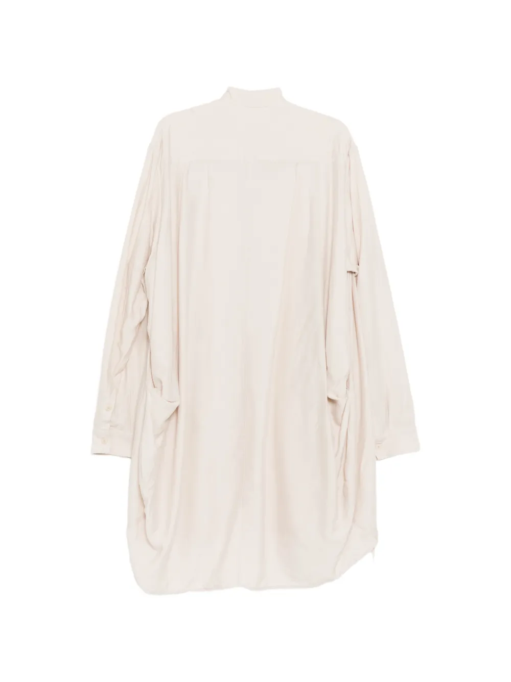 Julius shirred shirt - Beige