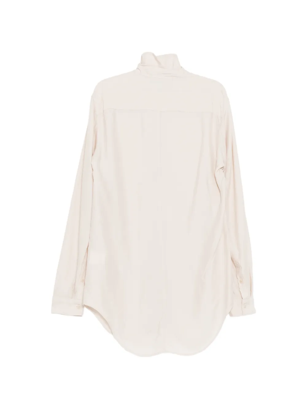Julius high-neck shirt - Beige