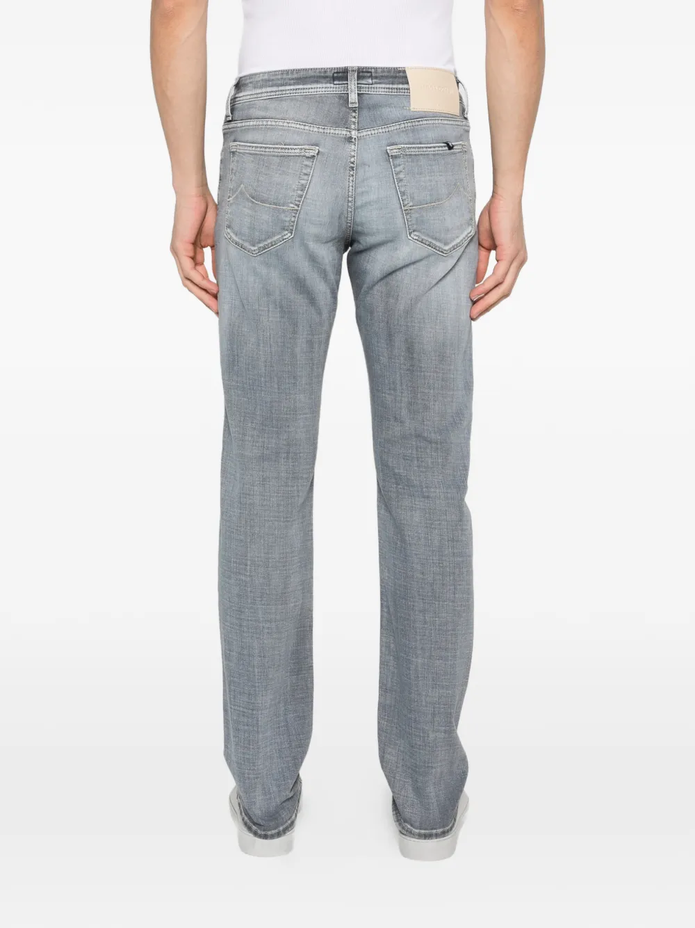 Jacob Cohën Jeans met knopen Grijs