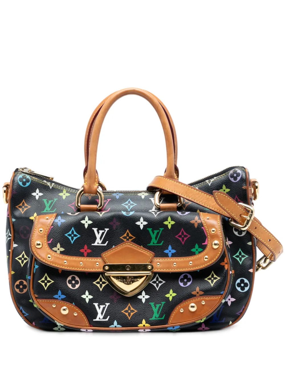Louis Vuitton Pre-Owned 2008 Monogram Multicolore Rita satchel - Nero