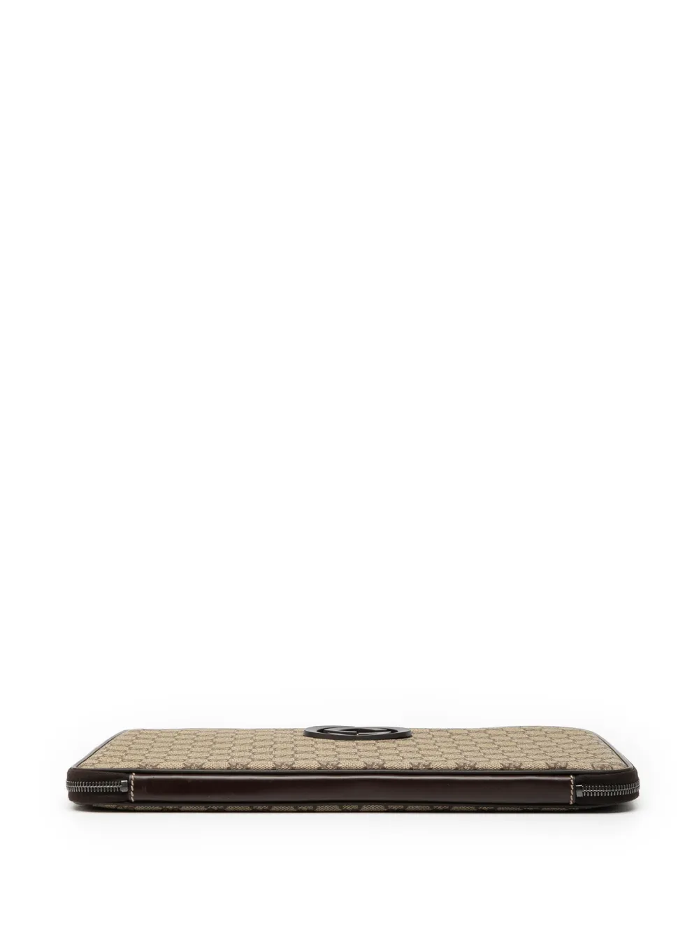 Gucci Pre-Owned 2000-2015 GGスプリームン PCケース クラッチバッグ