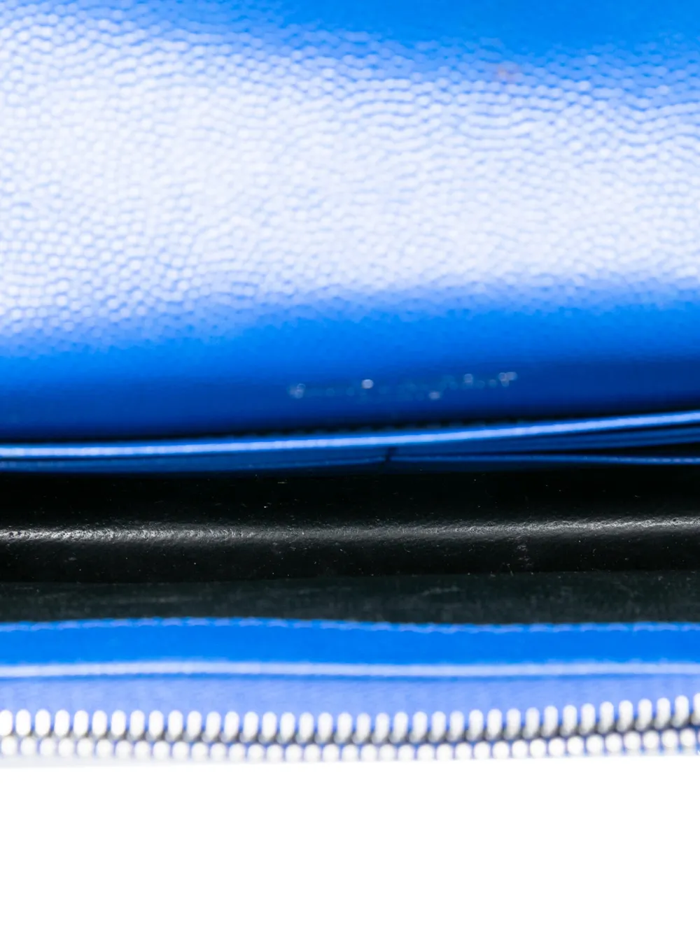 2018 Grain De Poudre Chevron Monogram Envelope Chain Wallet Crossbody Bag