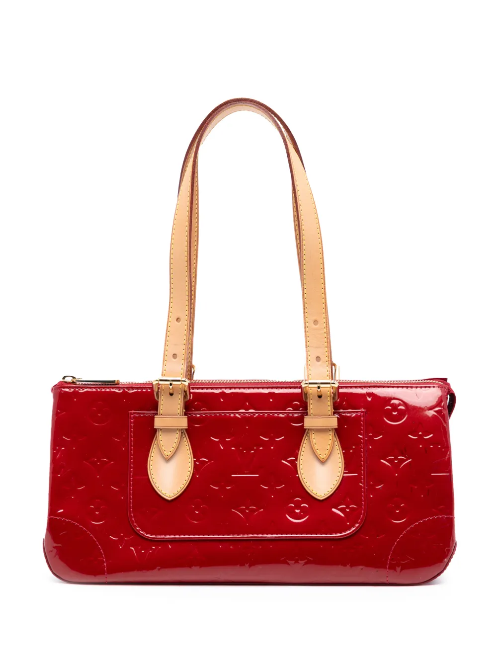 Louis Vuitton Pre-Owned 2010 Monogram Vernis Rosewood Avenue shoulder bag - Rosso