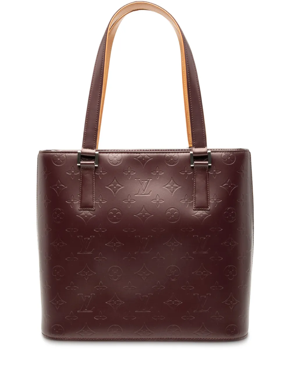 Louis Vuitton Pre-Owned 2002 Monogram Mat Stockton tote bag - Rosso