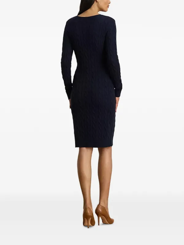 ralph lauren midi dresses with sleeves Women's Midi Designer Dresses