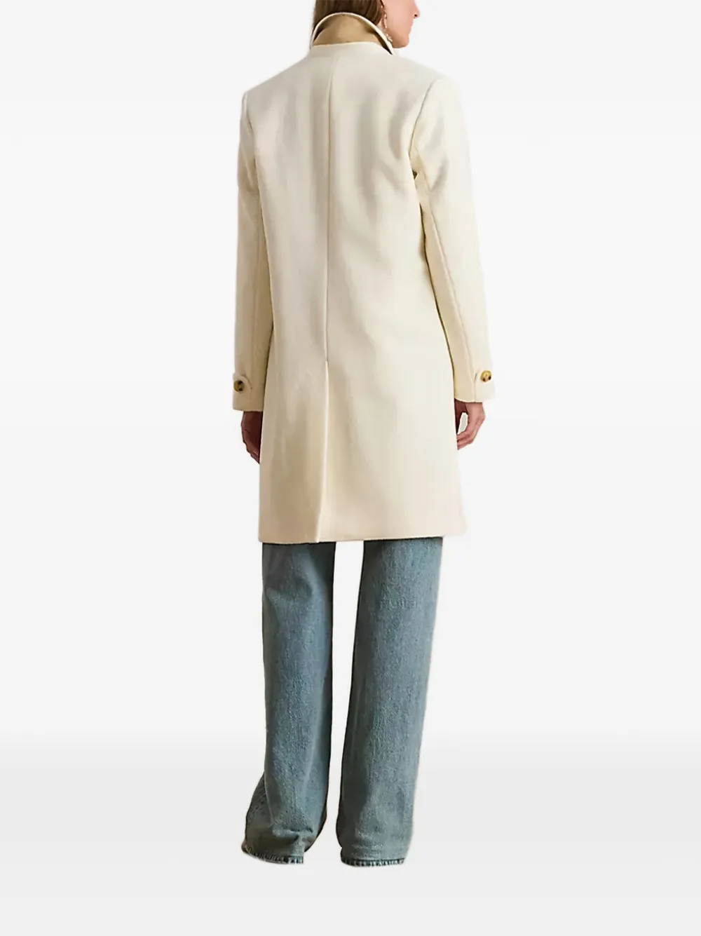  Lauren Ralph Lauren Buttoned Coat - Neutrals 