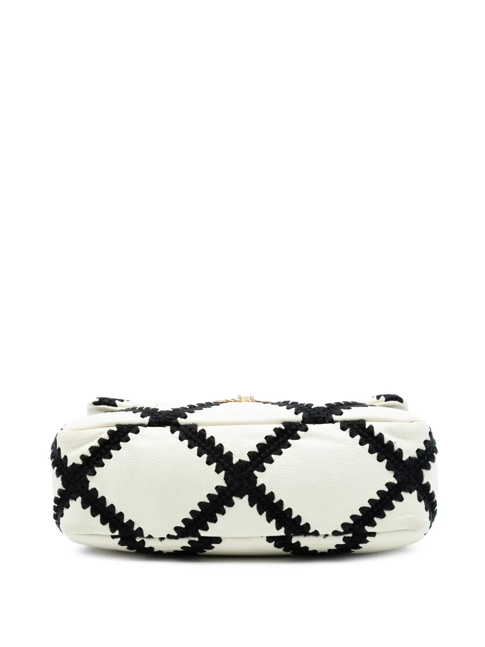2020 Medium Crochet Calfskin 19 Flap Satchel