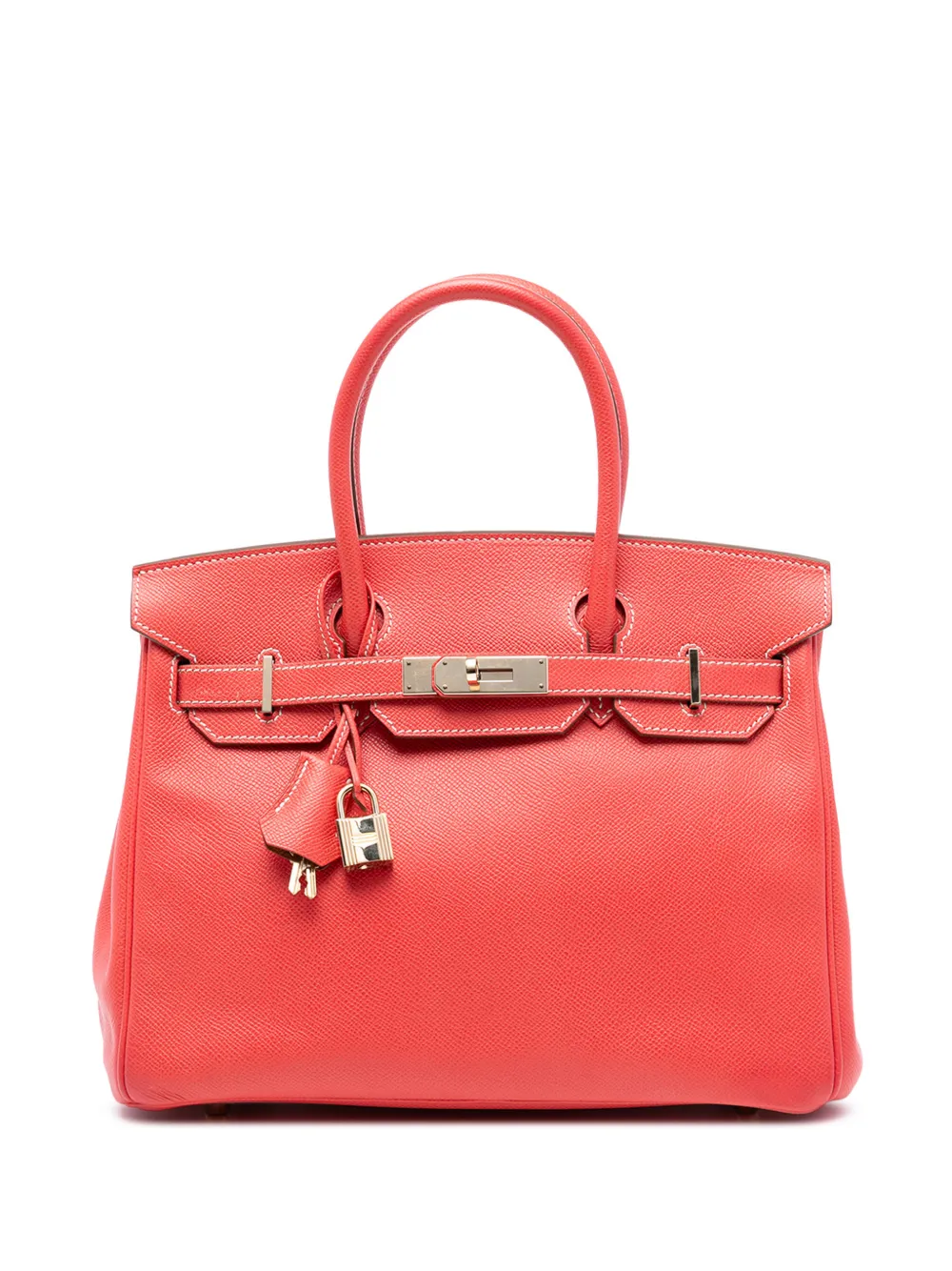 Hermès Pre-Owned 2012 Epsom Candy Verso Birkin Retourne 35 handbag - Marrone