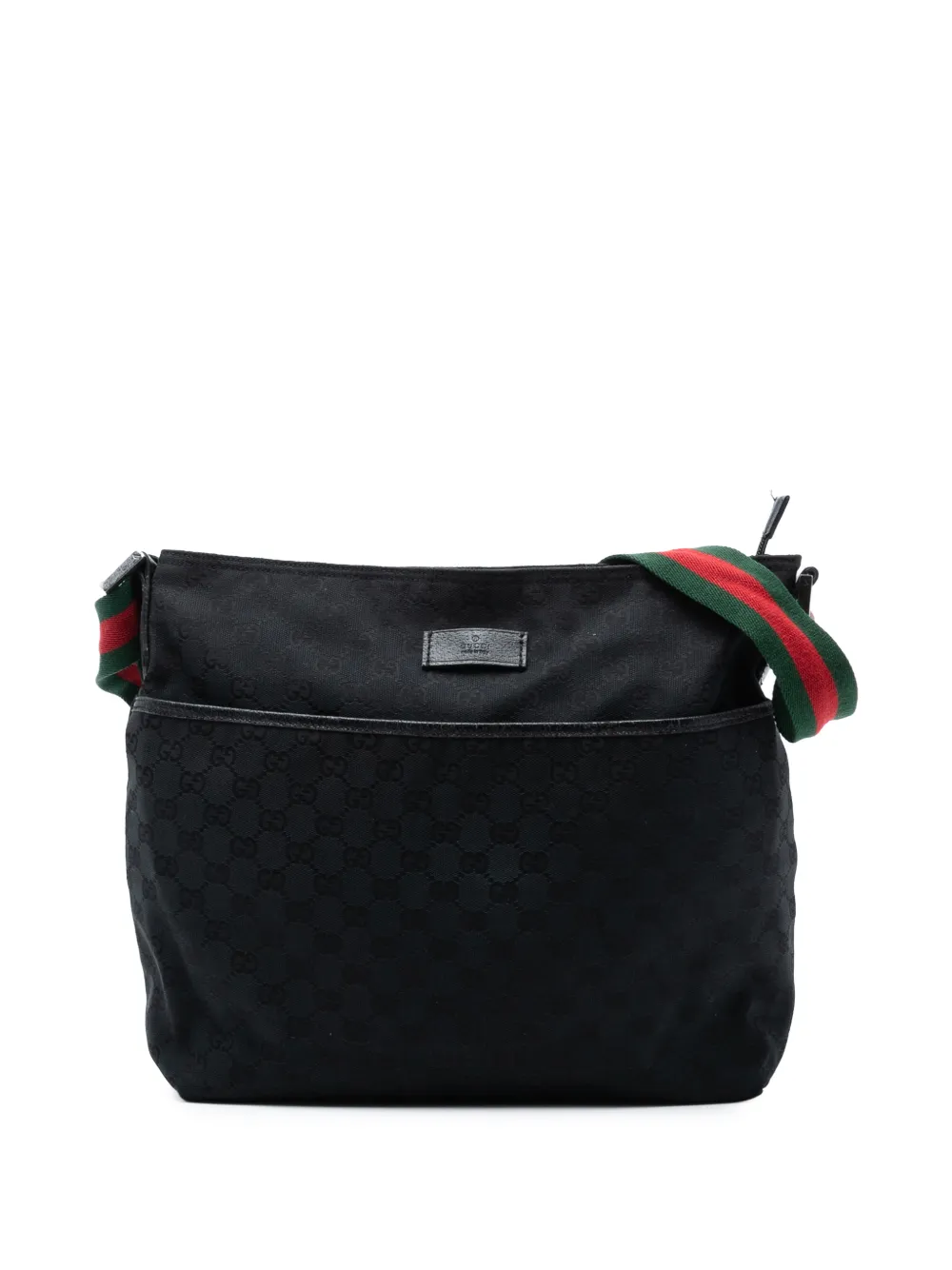 Gucci Pre-Owned 2000-2015 GG Canvas Web crossbody bag | Black | Image 1