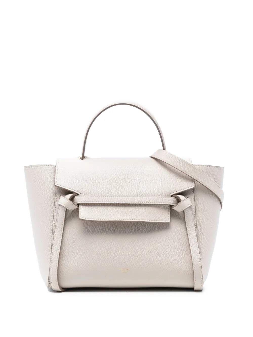 Celine Pre-Owned 2017 Micro Grained Calfskin Belt Bag satchel - Marrone