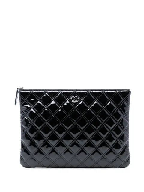 CHANEL Pre-Owned grande pochette matelassée O Case (2014-2015)