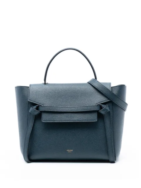 Celine Pre-Owned 2018 Micro Grained Calfskin Belt Bag satchel