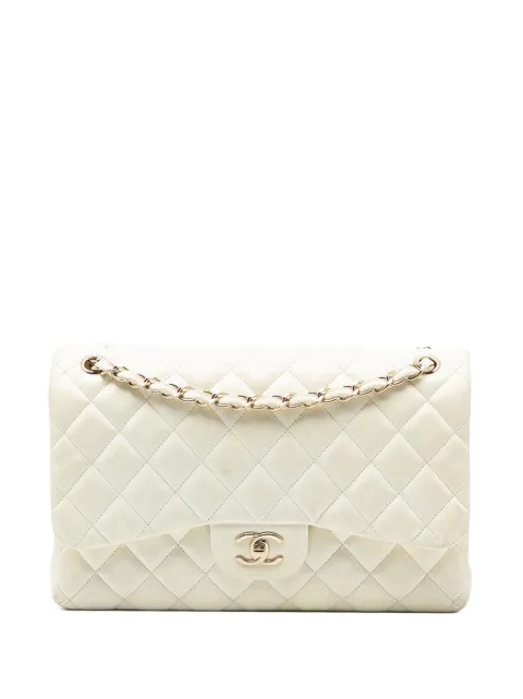 CHANEL Pre-Owned 2011 Jumbo Classic Lambskin Double Flap shoulder bag
