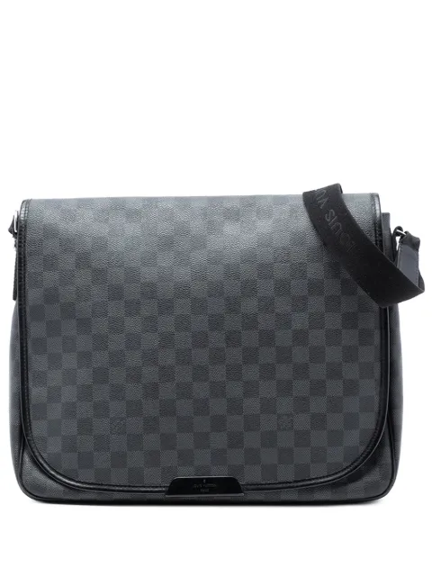 Louis Vuitton Pre-Owned 2009 Damier Graphite Daniel GM crossbody bag