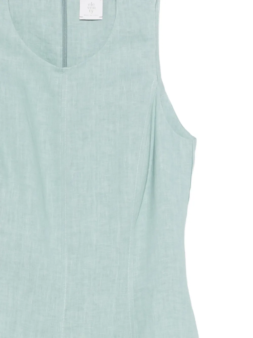  Eleventy Sleeveless A-line Dress - Blue 