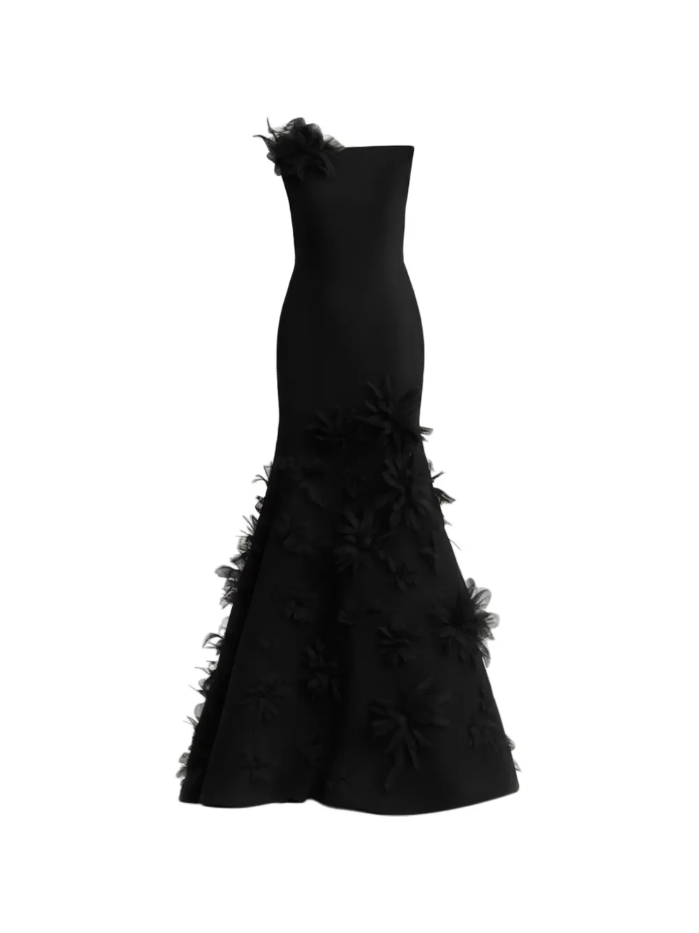 Gemy Maalouf strapless mermaid-cut gown - Nero