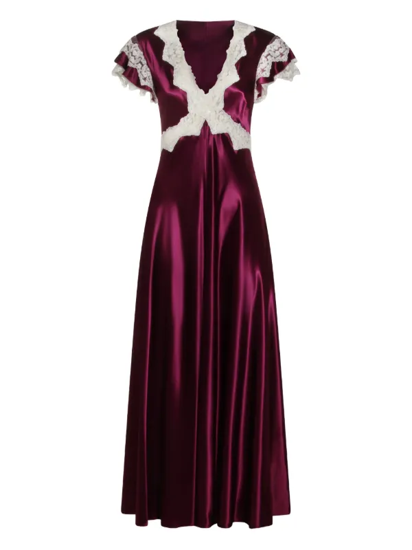 chinese dress ladies Alberta Ferretti Lace Dress main image 1