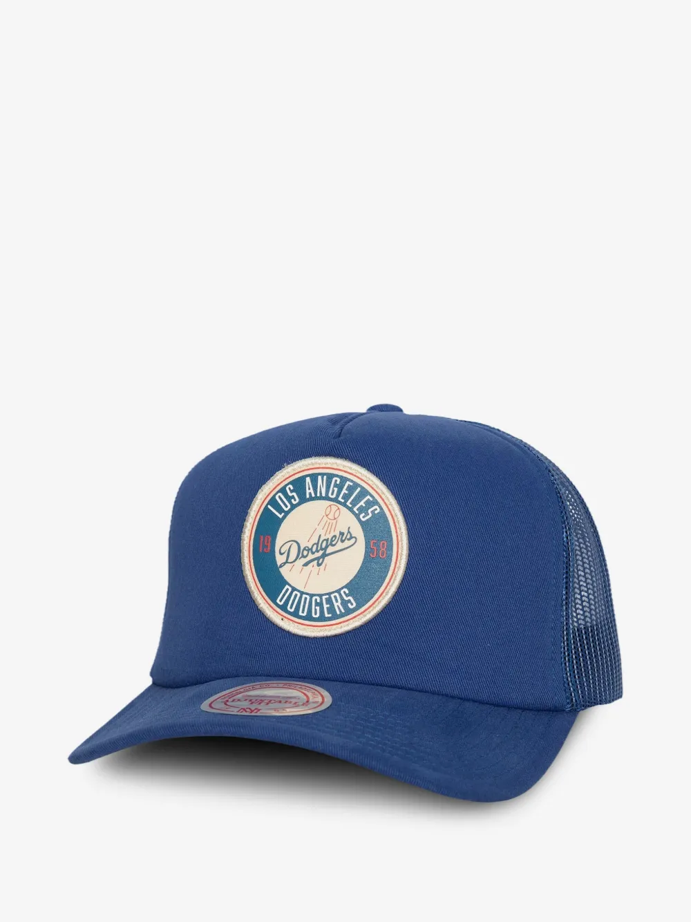 Mitchell & Ness MLB Cooperstown Circle Change Trucker snapback cap | Blue | Image 1