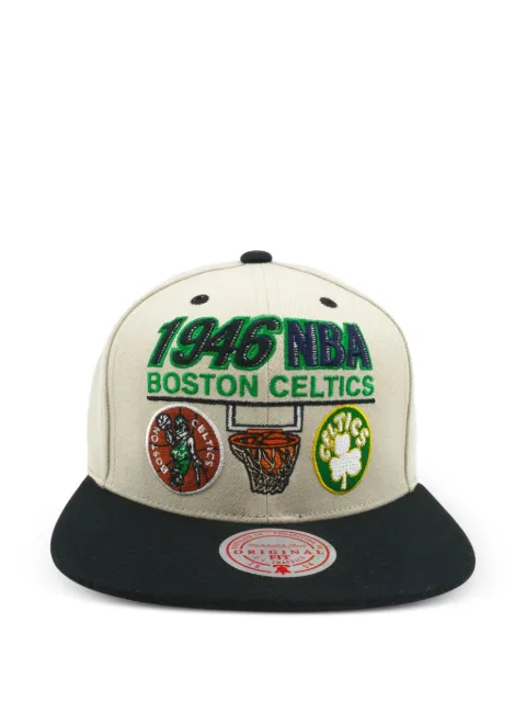 Mitchell & Ness logo-embroidered cap