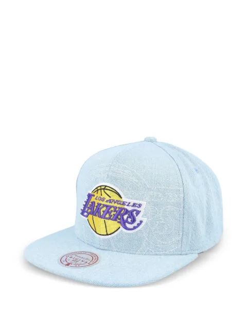 Mitchell & Ness NBA Los Angeles Lakers stitcher snapback cap