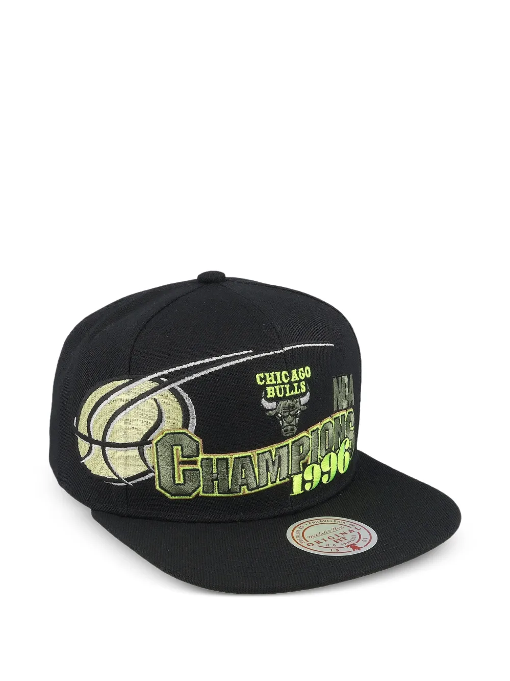 Mitchell & Ness Cappello da baseball Chicago Bulls 1996 NBA Finals Champions - Nero
