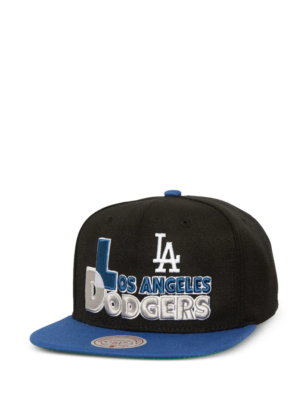 Mitchell & Ness Cappello Los Angeles Dodgers Text Stack 1 OG - Nero