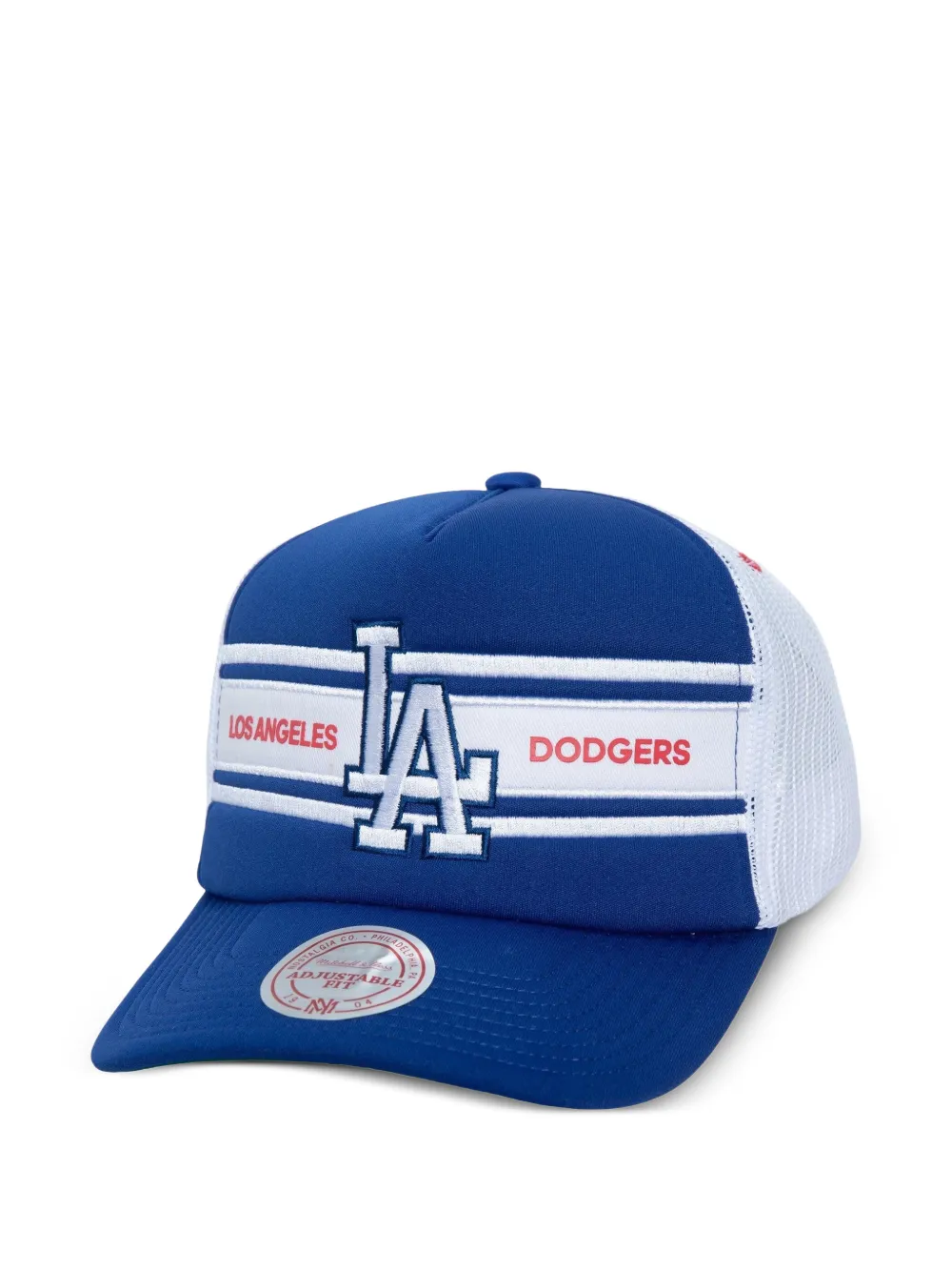 Mitchell & Ness Cappello da baseball MLB Sideline a righe - Blu