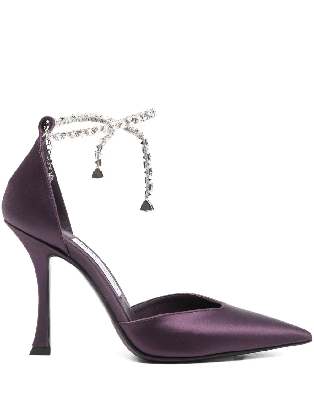 Jimmy Choo crystal-embellished pumps Paars
