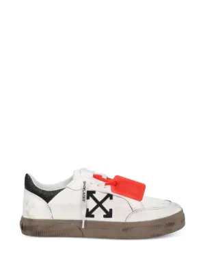 Off-White Vulcanized Low Vintage Sneakers | White | FARFETCH ID