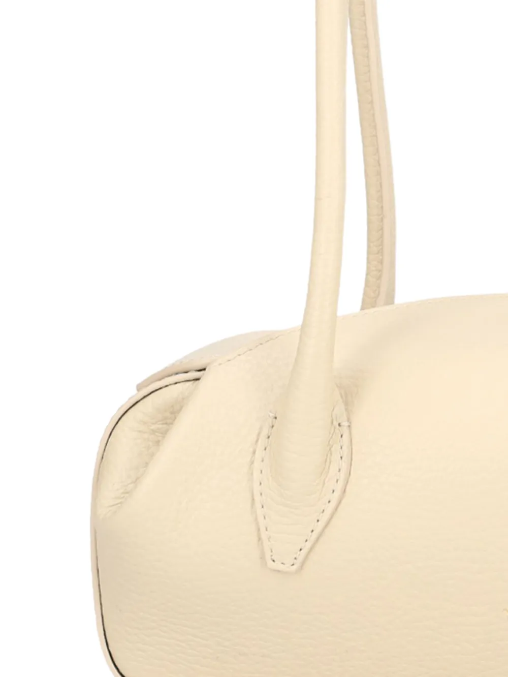  Yuzefi Mini Oyster Leather Shoulder Bag - Neutrals 