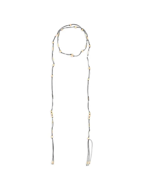 ISABEL MARANT beaded scarf necklace