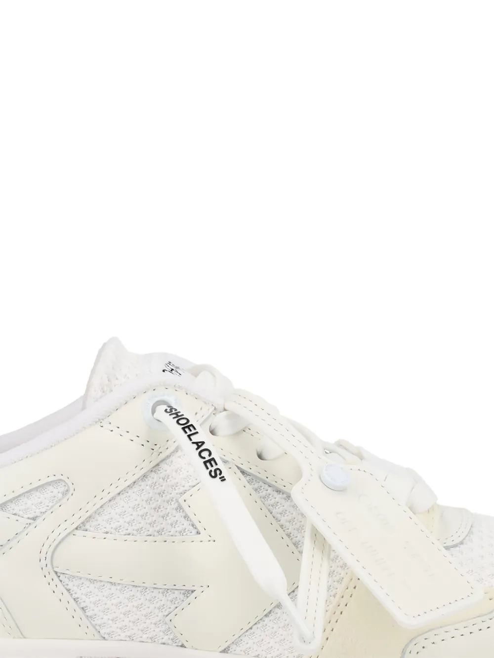 Off-White Out Of Office lace-up sneakers - Beige
