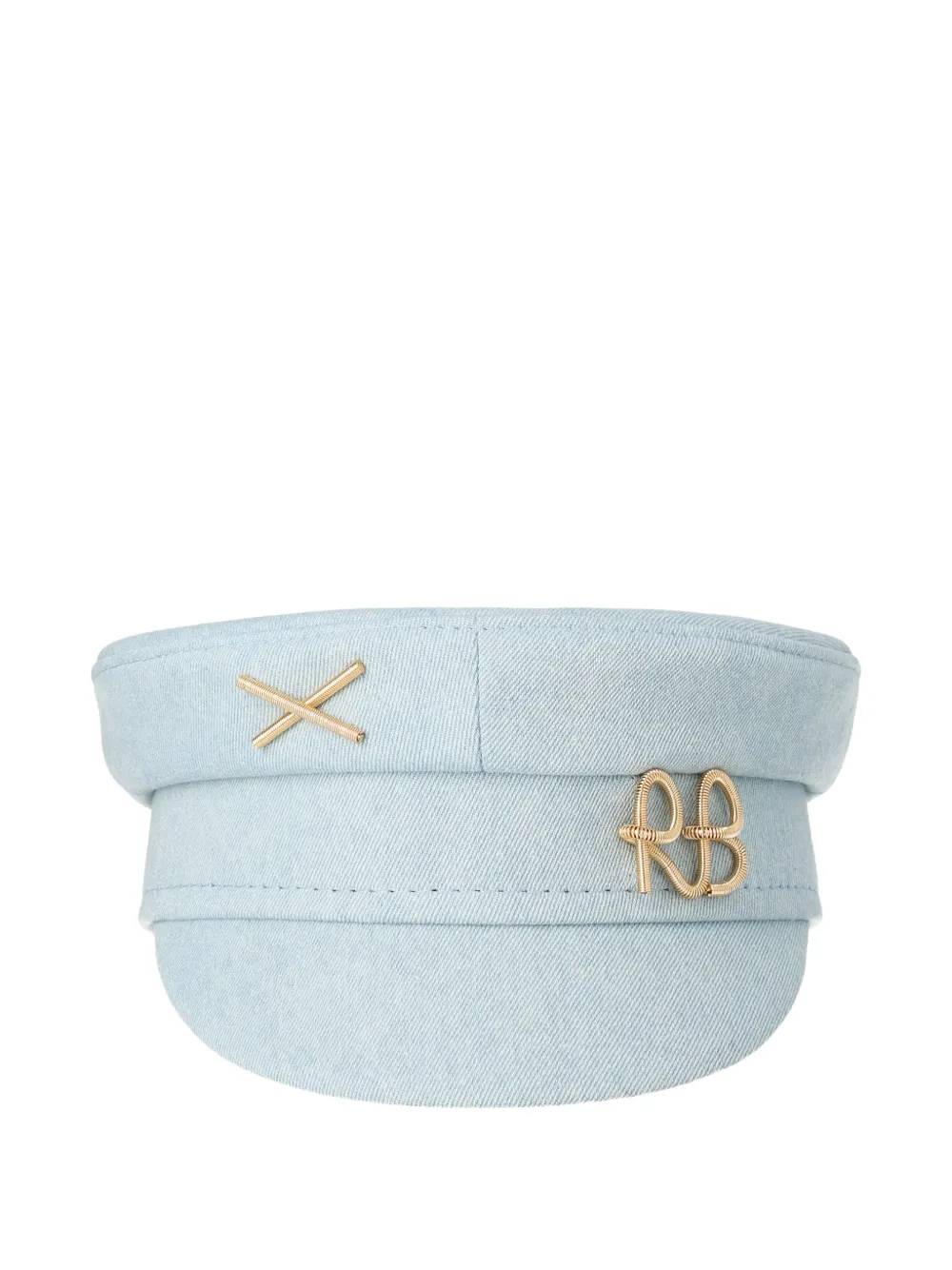 Ruslan Baginskiy Logo-embellished Baker Boy Cap In Blue