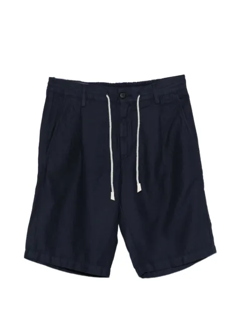 Eleventy drawstring pleated shorts
