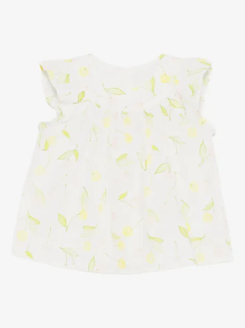 Bonpoint cherry-print top