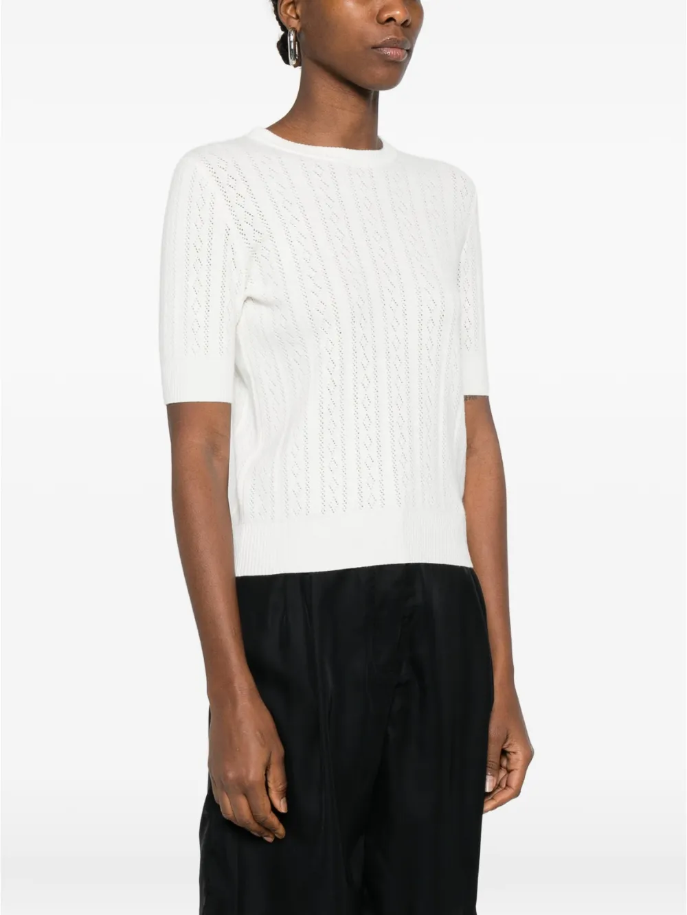 Nika Short-Sleeve Sweater
