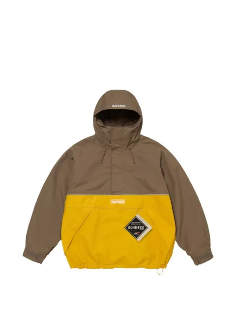 Supreme colour-block hooded jacket