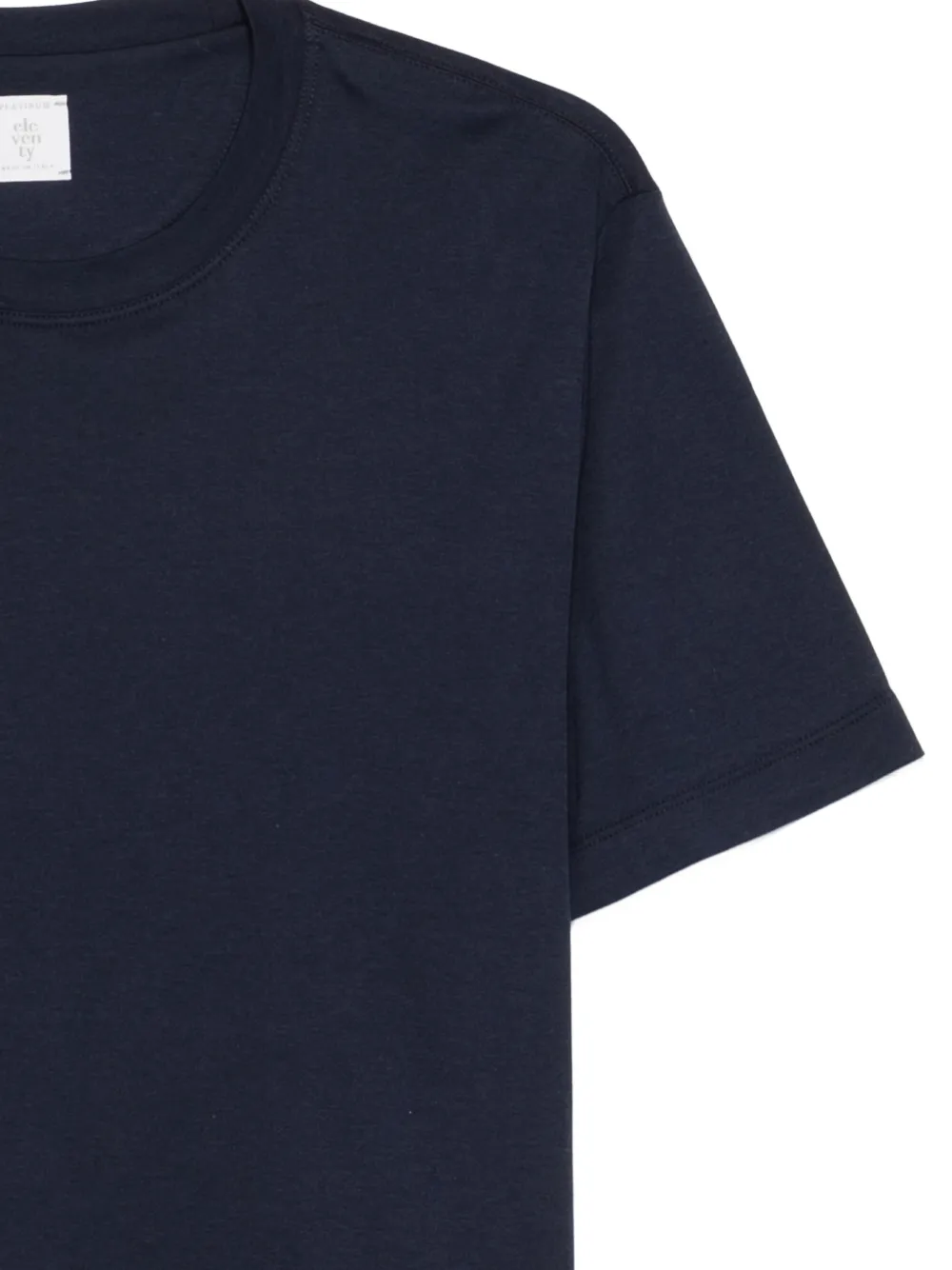 Eleventy T-shirt met ronde hals Blauw