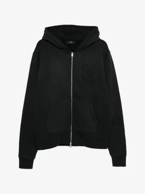 AMIRI chamarra bordada con capucha