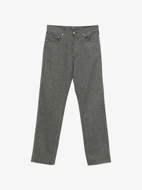 Versace Pre-Owned 1990s checked trousers