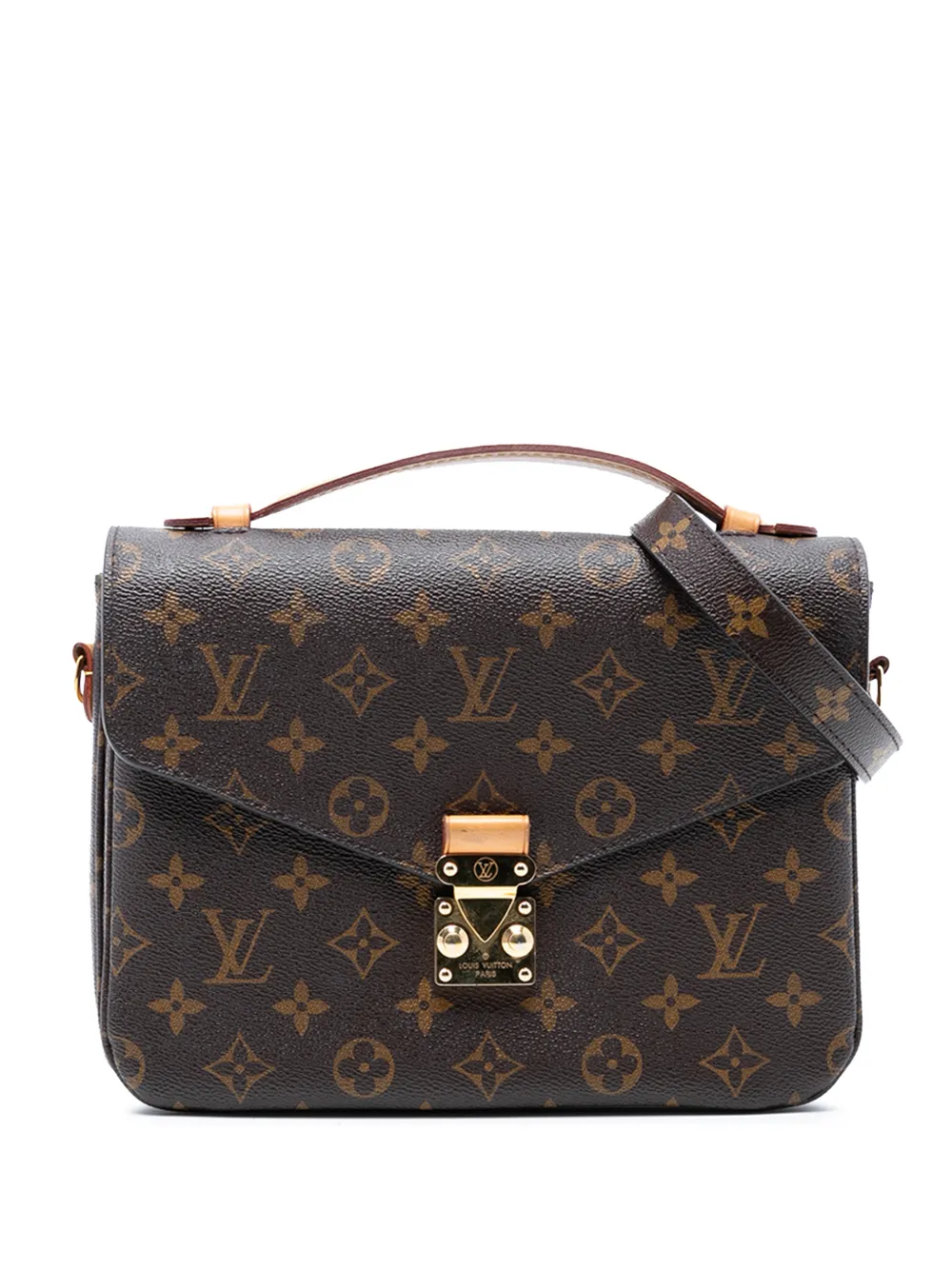 Louis Vuitton Pre-Owned 2015 Monogram Pochette Metis satchel - Marrone