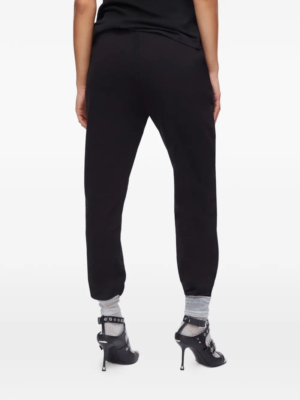 LIU JO Elastische fleece trainingsbroek Zwart