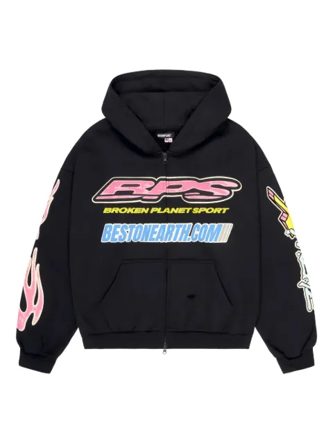 BROKEN PLANET Fast Boyz graphic-print hoodie