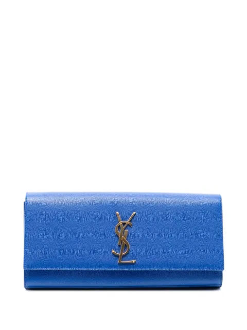 Saint Laurent Pre-Owned 2014 Grain De Poudre Monogram Cassandre clutch bag