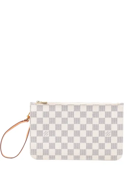 Louis Vuitton Pre-Owned 2015 Damier Azur Neverfull MM pouch
