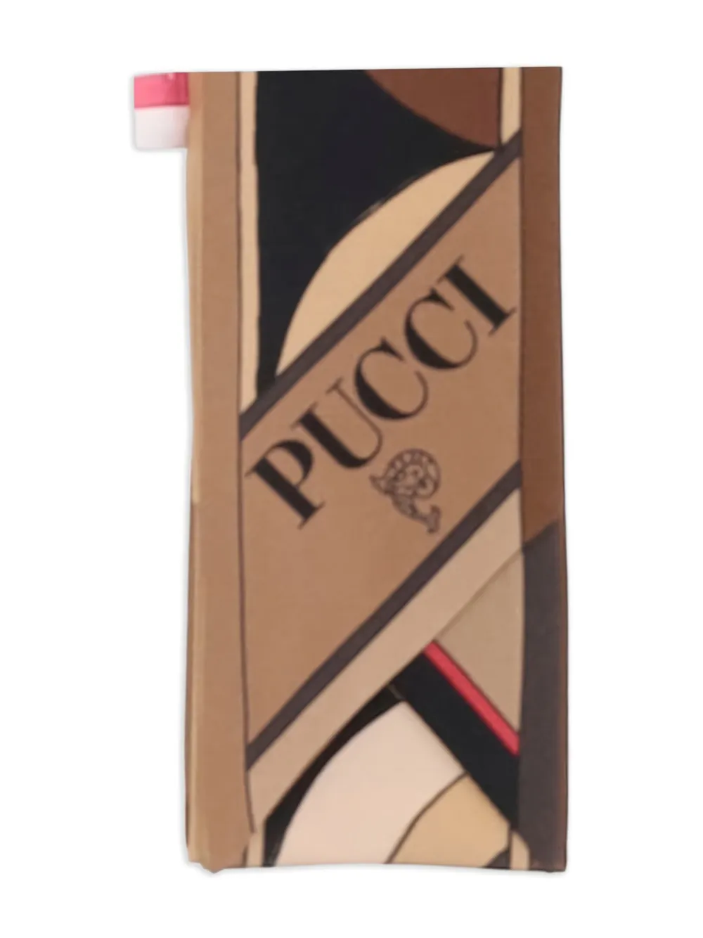  Pucci Geometric-print Scarf - Brown 