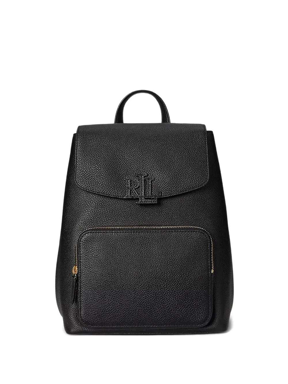 Lauren Ralph Lauren medium Cameryn logo-embossed backpack - Nero