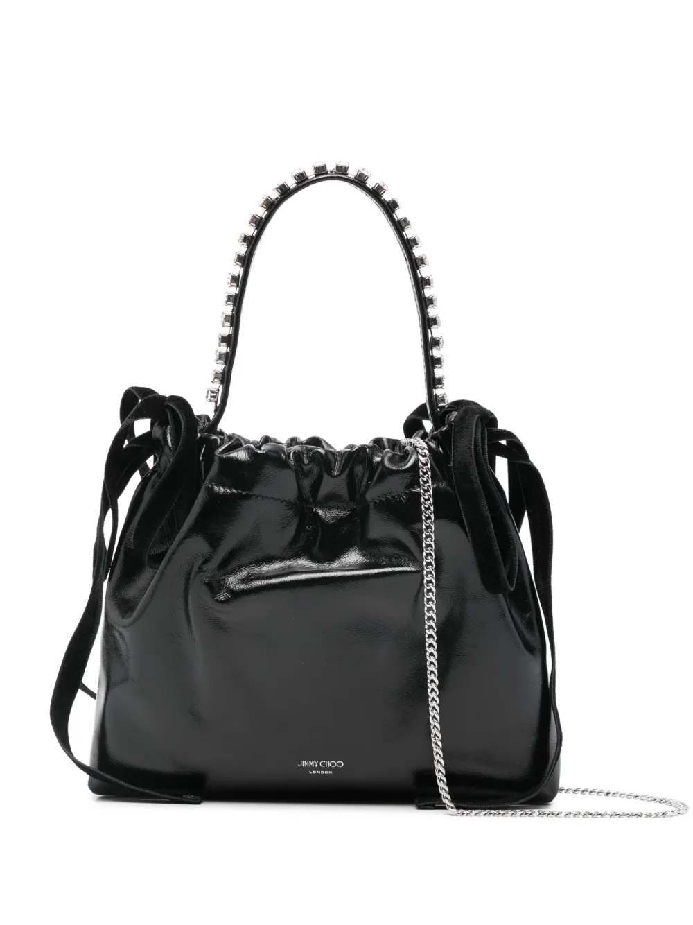 Jimmy Choo drawstring-fastening mini bag - Nero