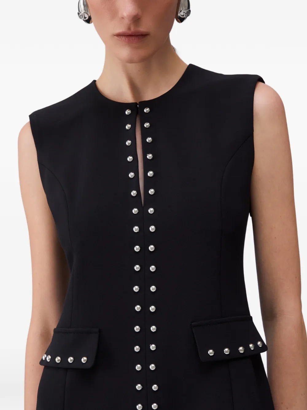 LIU JO Mini-jurk met studs Zwart
