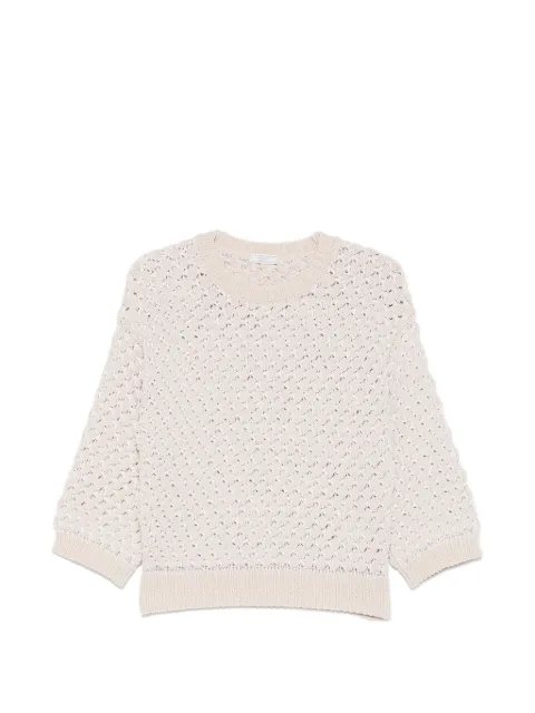 Peserico open-knit sweater